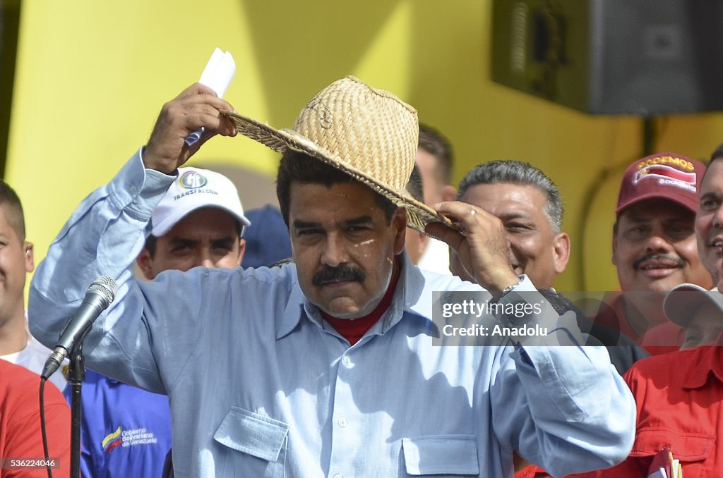 Venezuelan President Nicolas Maduro...