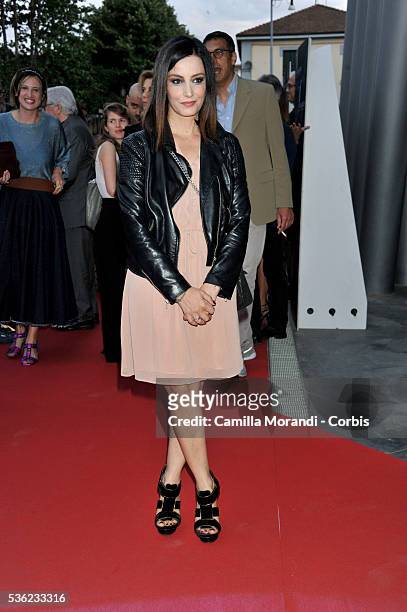 Alessia Barela attends Nastri D'Argento 2016 Award Nominations on May 31, 2016 in Rome, Italy.