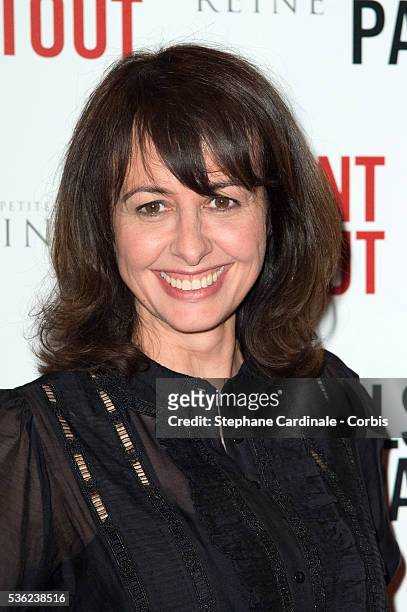 Actress Valerie Bonneton attends the "Ils sont Partout" Paris Premiere at Cinema Gaumont Capucines, on May 31, 2016 in Paris, France.