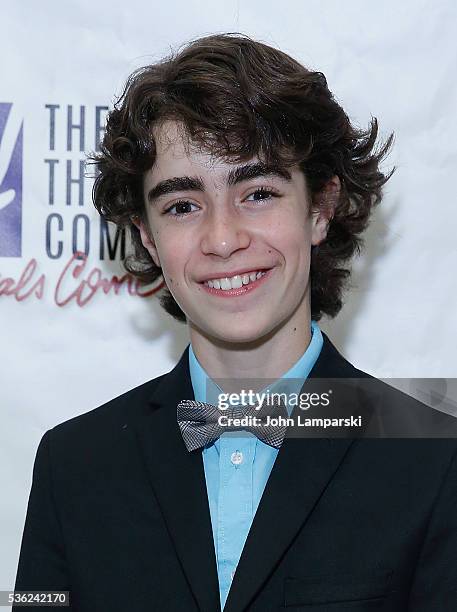 Aidan Gemme attends "You're A Good Man, Charlie Brown" opening night after party at Dylan's Candy Bar on May 31, 2016 in New York City.