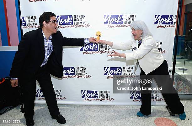 Philip Carrubba and Jamie deRoy attend "You're A Good Man, Charlie Brown" opening night after party at Dylan's Candy Bar on May 31, 2016 in New York...