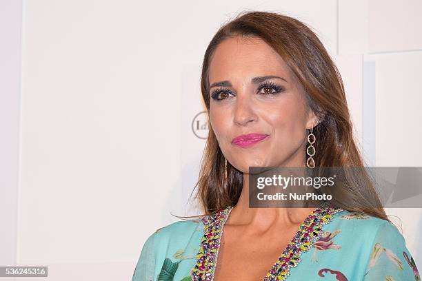 Spanish actress Paula Echevarria attends Tacha Beauty and Javier De Benito Institute party at the Santa Coloma Palace on May 31, 2016 in Madrid,...