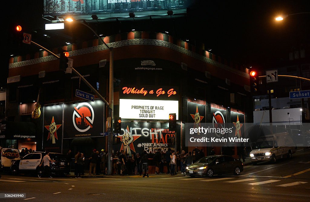 Prophets Of Rage Perform At The Whisky