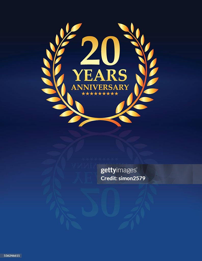 Anniversary emblem