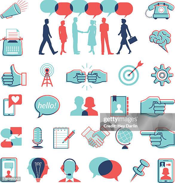 bildbanksillustrationer, clip art samt tecknat material och ikoner med overprint graphics - communication - digital kompositbild