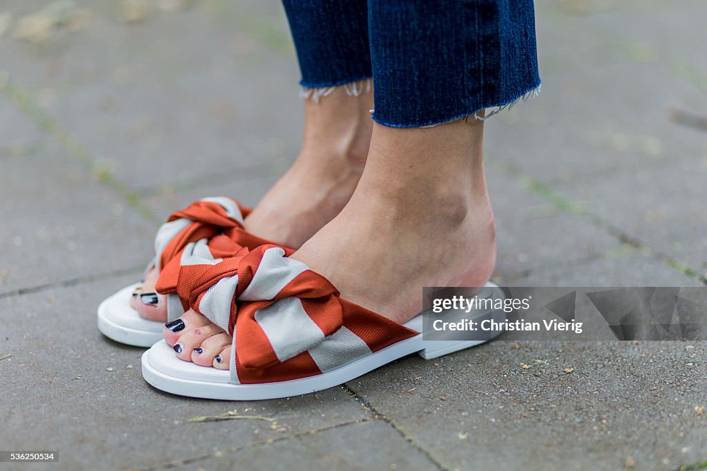 Street Style In Duesseldorf - June, 2016