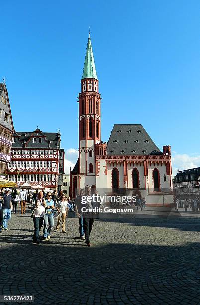 frankfurt, deutschland - ostzeile stock-fotos und bilder