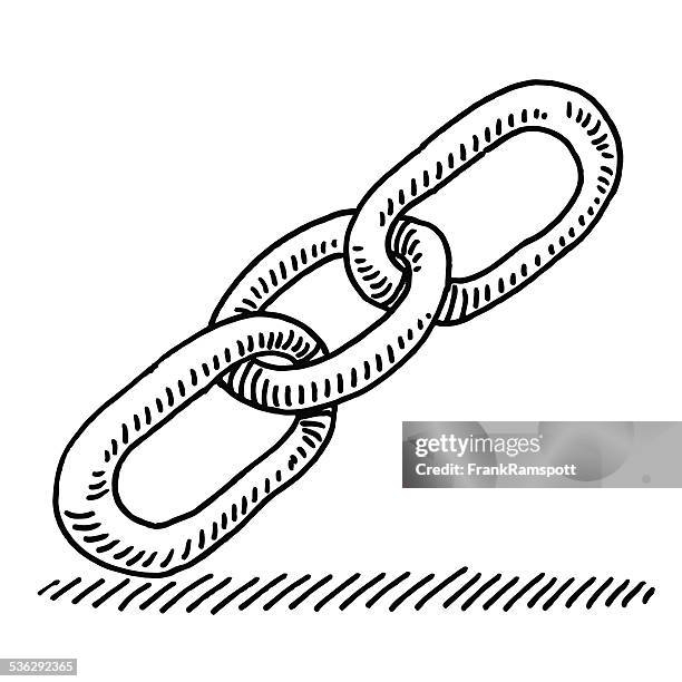ilustraciones, imágenes clip art, dibujos animados e iconos de stock de conexión de enlace símbolo de dibujo - bolígrafo y marcador