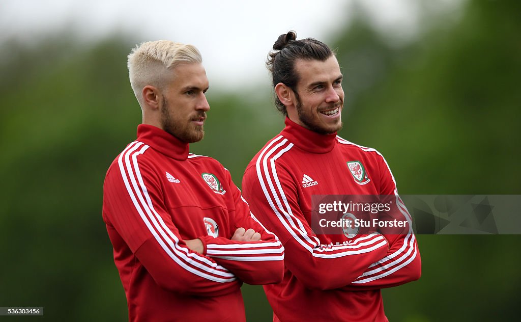 Wales Training and Press Conference