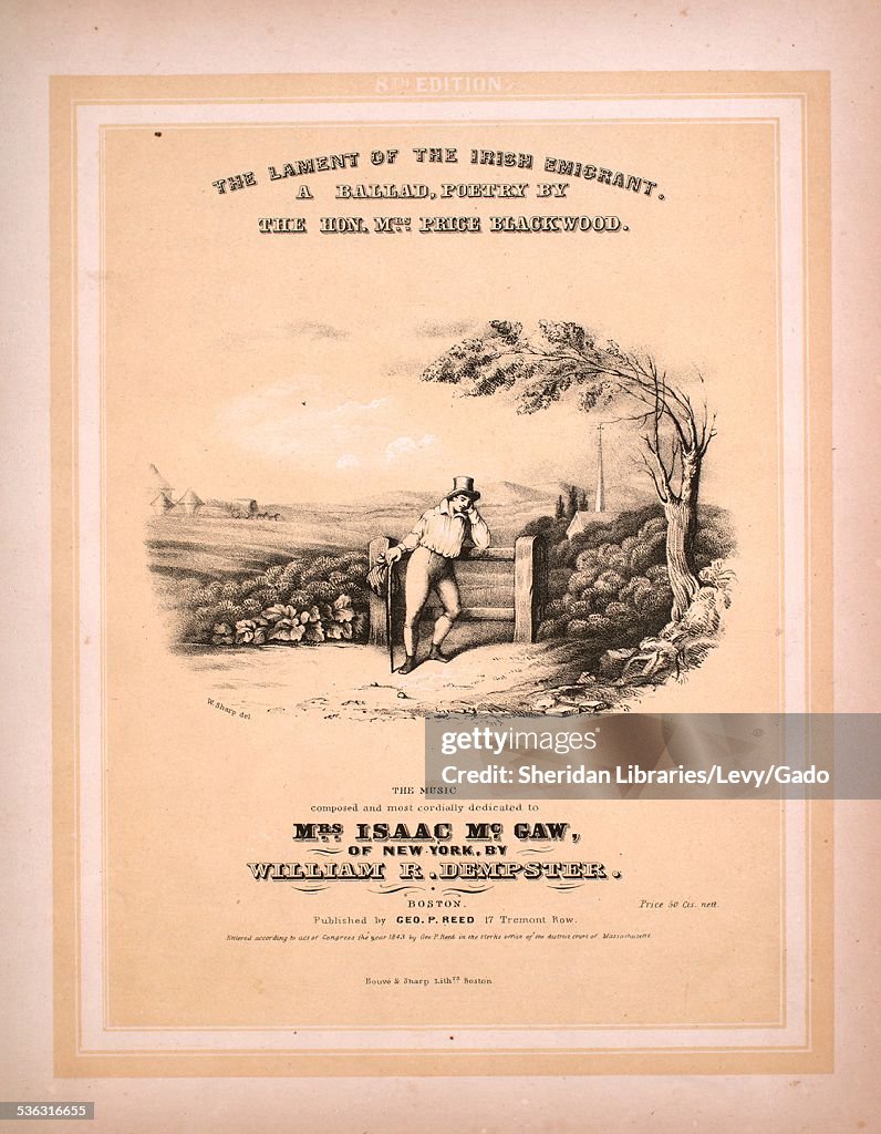 The Lament Of The Irish