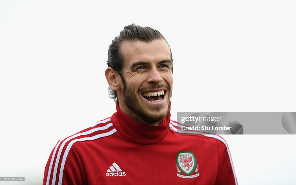 Wales Training and Press Conference