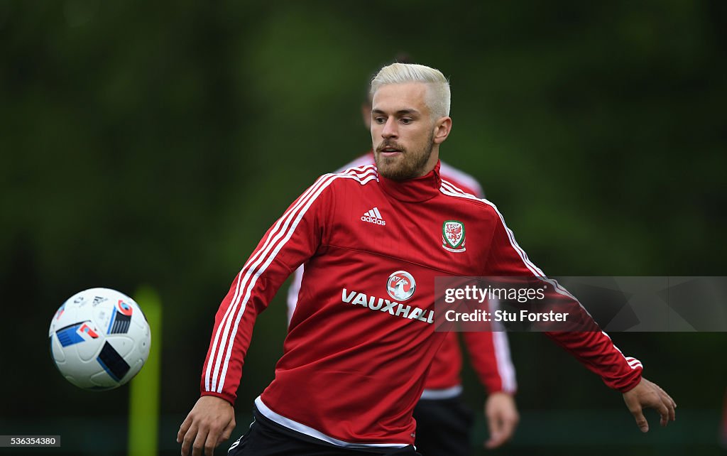 Wales Training and Press Conference