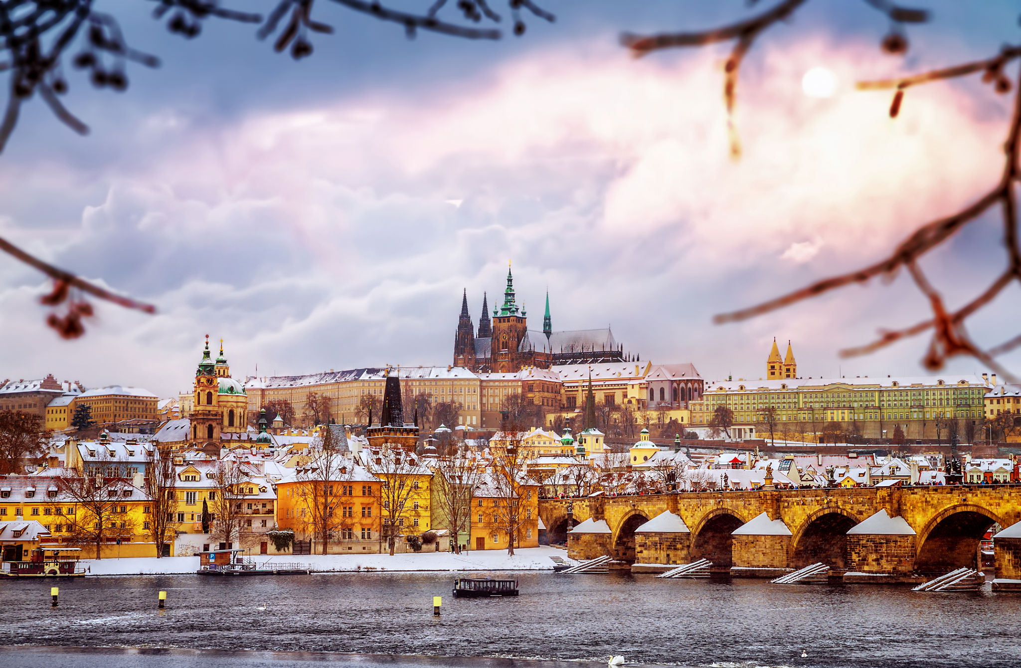 prague winter wedding