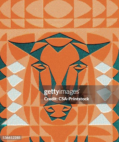 Abstract Bull Abstract Bull