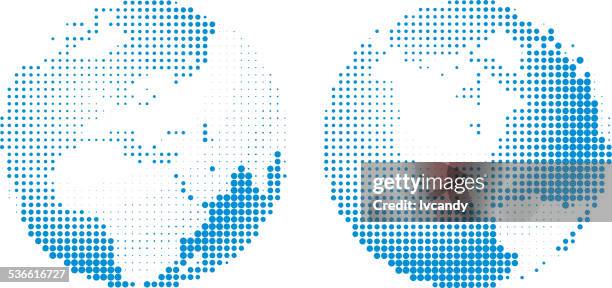 pop art earth - world map background stock illustrations