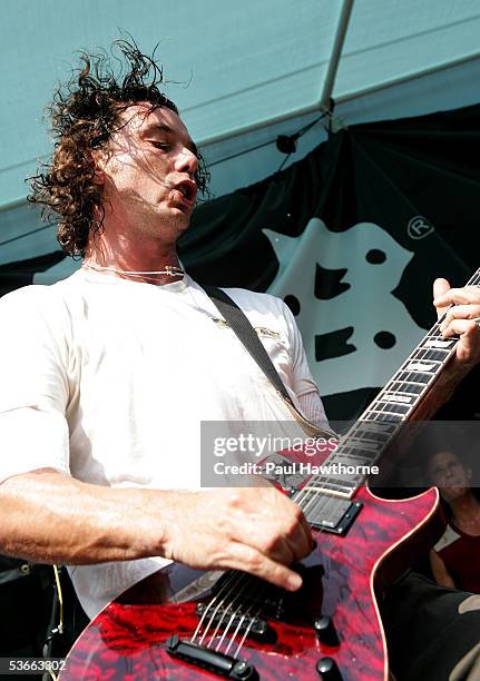 Singer Gavin Rossdale performs with his new band "Institute" during the "Save CBGB's" rally hosted by Steven Van Zandt in Washington Square Park...