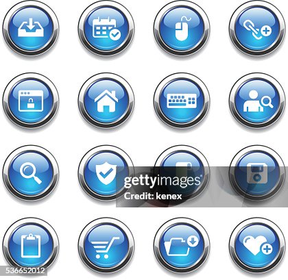 Crystal Icons Set | Web Crystal Icons Set | Web
