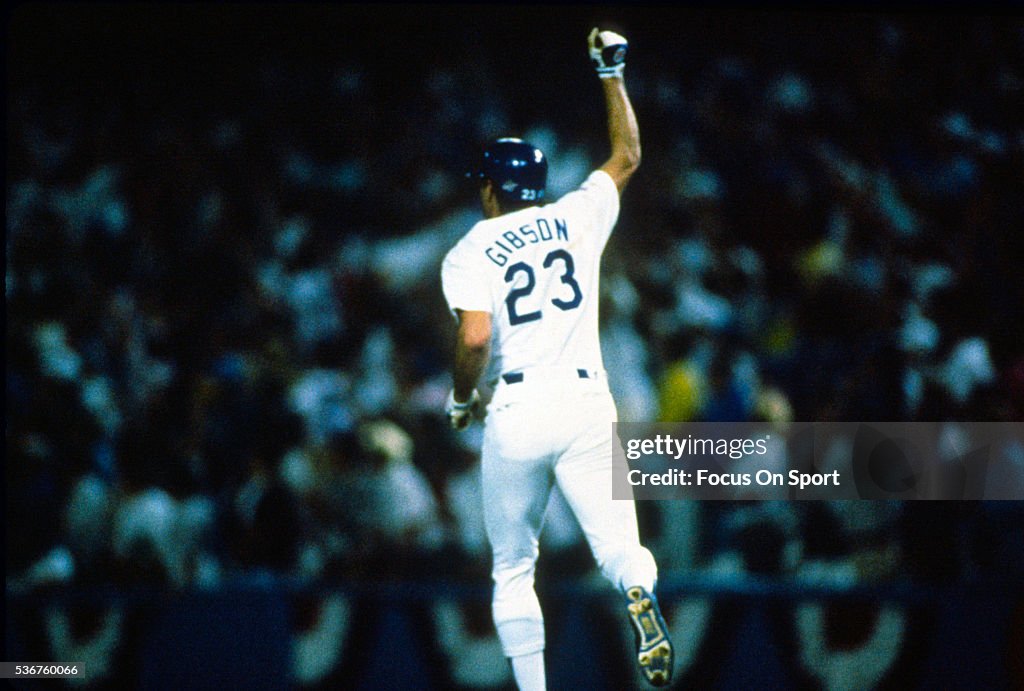 1988 World Series GM 1 - Oakland Athletics v Los Angeles Dodgers