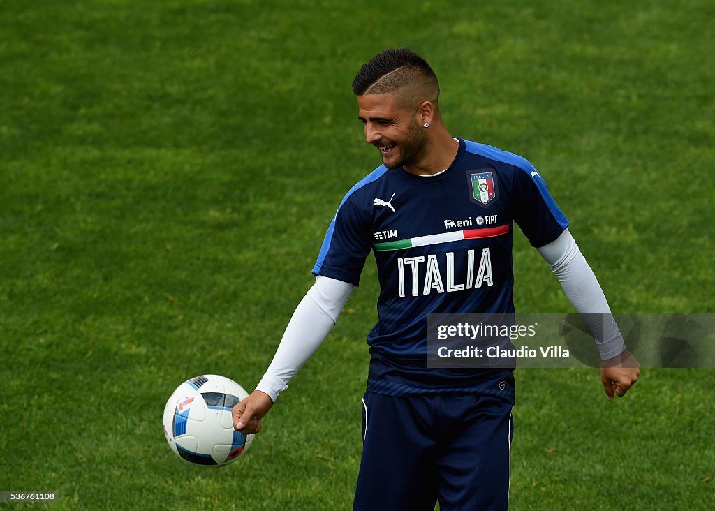 Italy Training Session And Press Conference