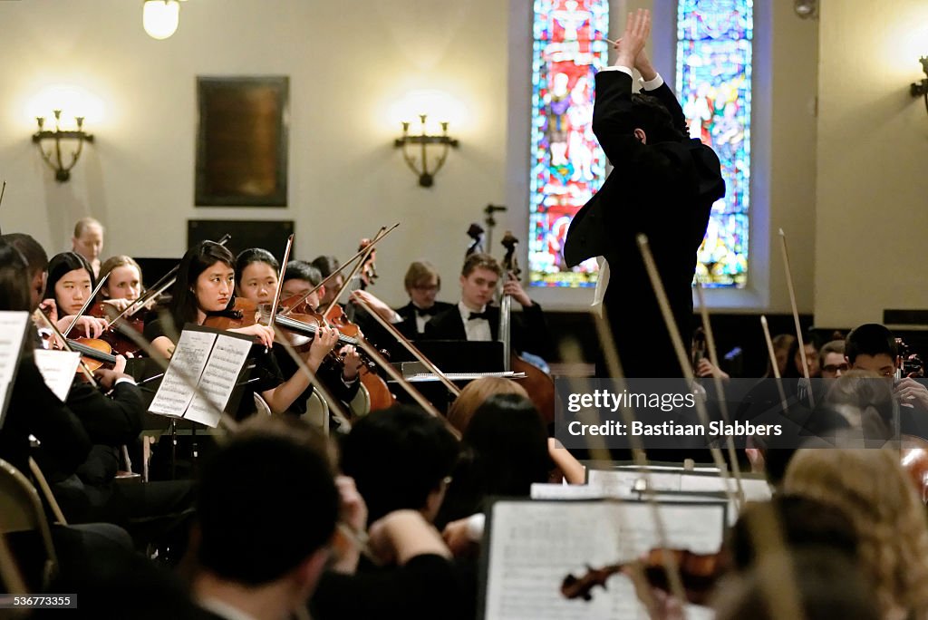 Gary White Conducting Philadelphia Sinfonia Youth Orchestra