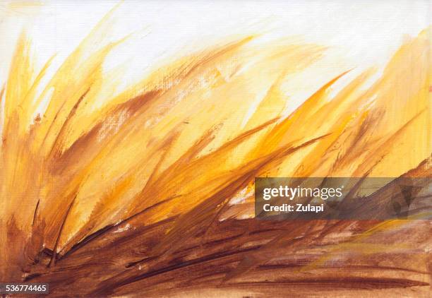 Corn Abstract 151 Corn Field Painting Stock Photos, High-Res Pictures, and Images ...