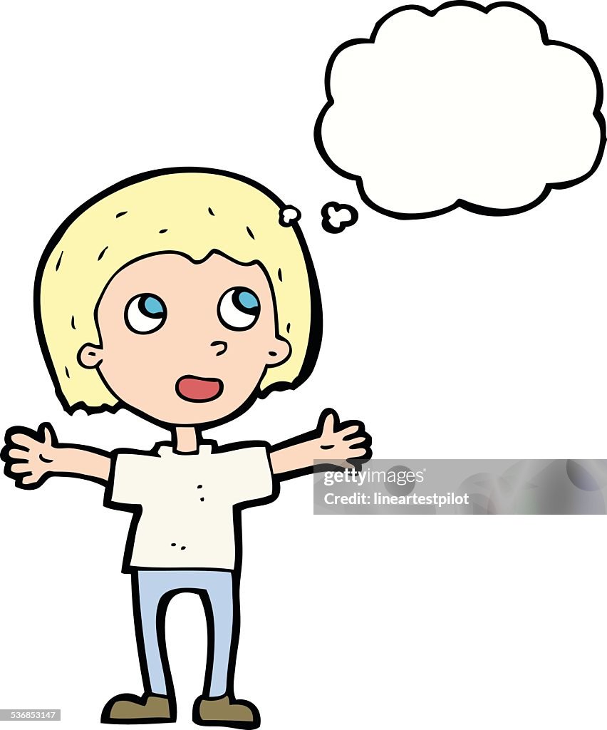 Persona Feliz De Historieta Con Burbuja De Pensamiento Ilustración de stock - Getty Images Persona Feliz De Historieta Con Burbuja De Pensamiento Ilustración de stock - Getty Images