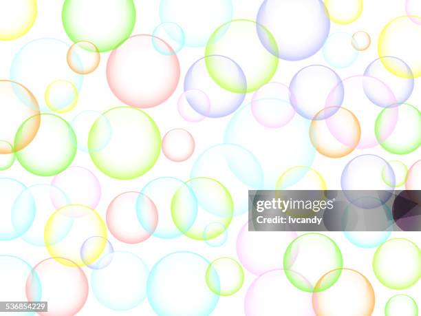 bubbles background - soap bubble pattern stock illustrations