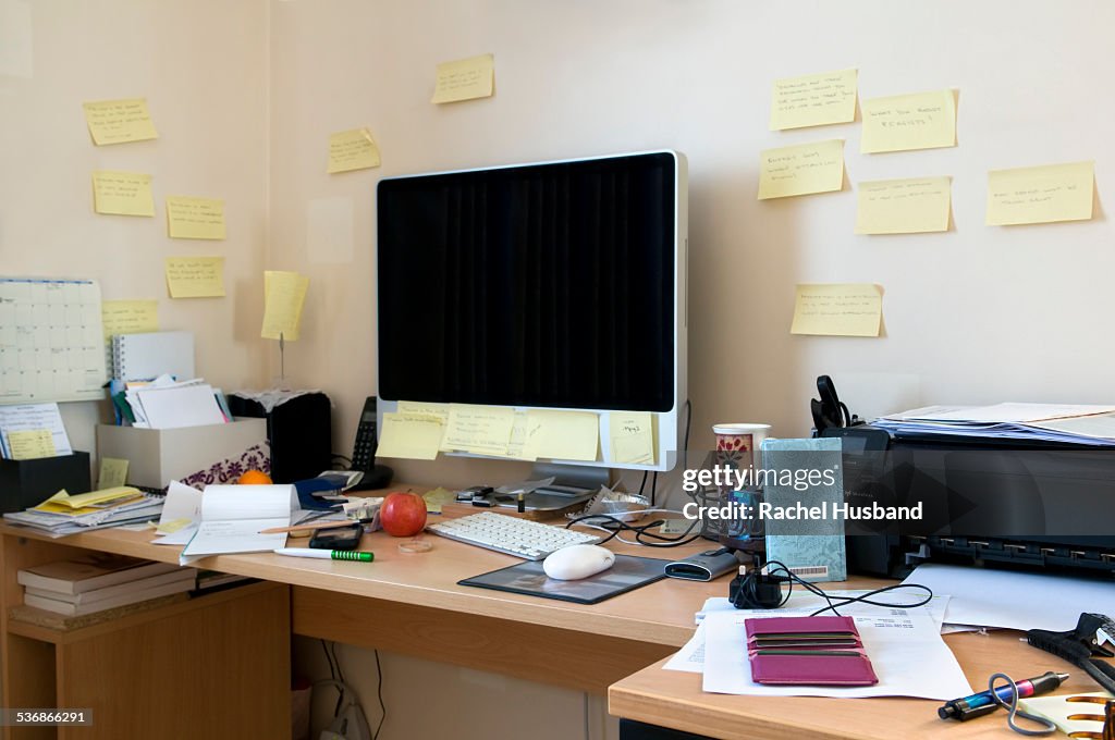 Messy Desk Radiator Messy Home Office Desk