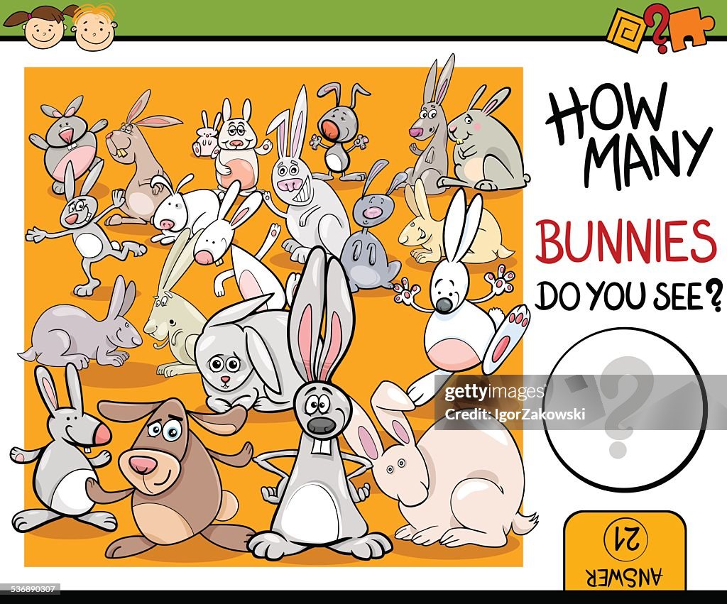 Counting Rack Cartoon Counting Game Cartoon Illustration High-Res Vector Graphic - Getty Images