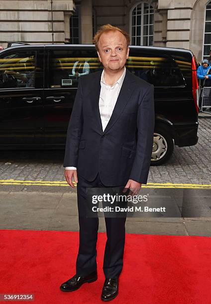 Toby Jones attends the UK Premiere of "Tale Of Tales" at The Curzon Mayfair on June 1, 2016 in London, England.