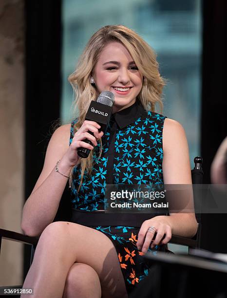 Dancer Chloe Lukasiak visits AOL Build to discuss her role in "Center Stage: On Point" at AOL Studios In New York on June 1, 2016 in New York City.