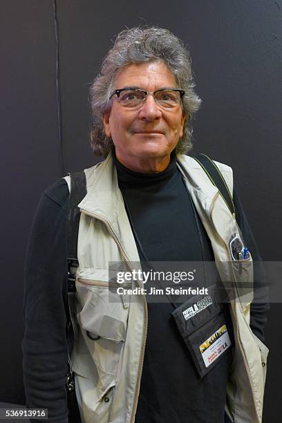 Photographer Anthony Friedkin poses for a portrait at PhotoCon in Los Angeles, California on May 21, 2016.