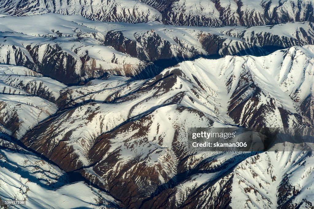 Himalayas Mountain range on the way to leh ladakh