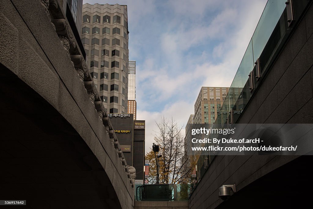 Cheonggyecheon : Seoul : South Korea
