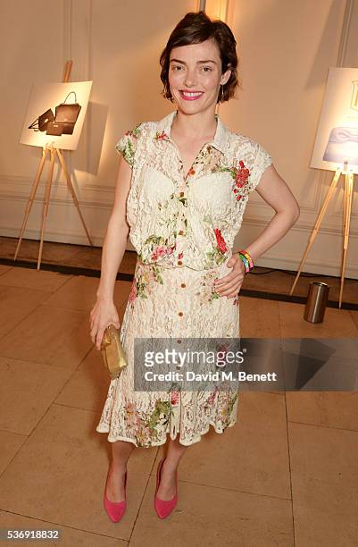 Camilla Rutherford attends the launch of British fashion brand Sienna Jones' debut collection 'The Marina Range' at The Orangery, Kensington Palace,...