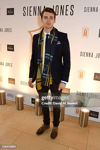 Thomas Law attends the launch of British fashion brand Sienna Jones' debut collection 'The Marina Range' at The Orangery, Kensington Palace, on June...