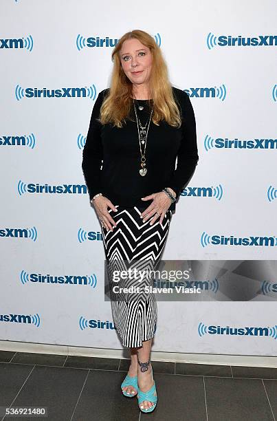 Singer Bebe Buell visits SiriusXM Studios on June 1, 2016 in New York City.