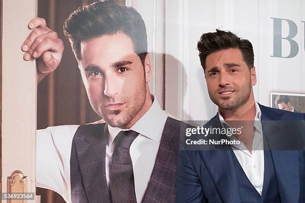 Spanish singer David Bustamante poses for photographers during the presentation of his new album 'Amor de los dos' in Madrid, Spain, 01 June 2016.