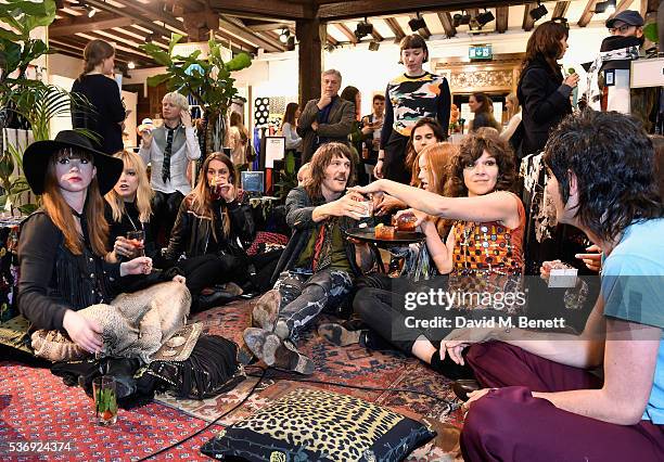 Tim Rockins Jess Morris , Thomas Cohen and guests attend the Rockins Happening at Liberty London on June 1, 2016 in London, England.