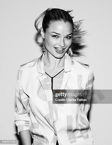 Actress Emma Rigby is photographed for Nylon Magazine on March 8, 2013 in Los Angeles, California. PUBLISHED IMAGE.