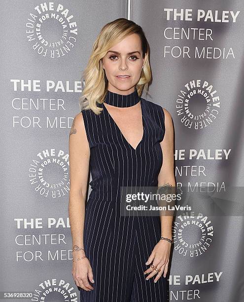 Actress Taryn Manning attends an evening with "Orange Is The New Black" at The Paley Center for Media on May 26, 2016 in Beverly Hills, California.