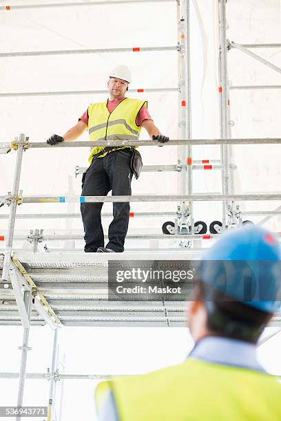 Railing In Construction Safety Railing Construction Photos and Premium High Res Pictures ...