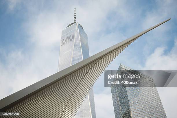 new york - santiago calatrava stockfoto's en -beelden