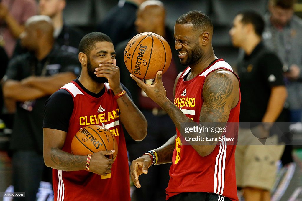 2016 NBA Finals - Practice and Media Availability