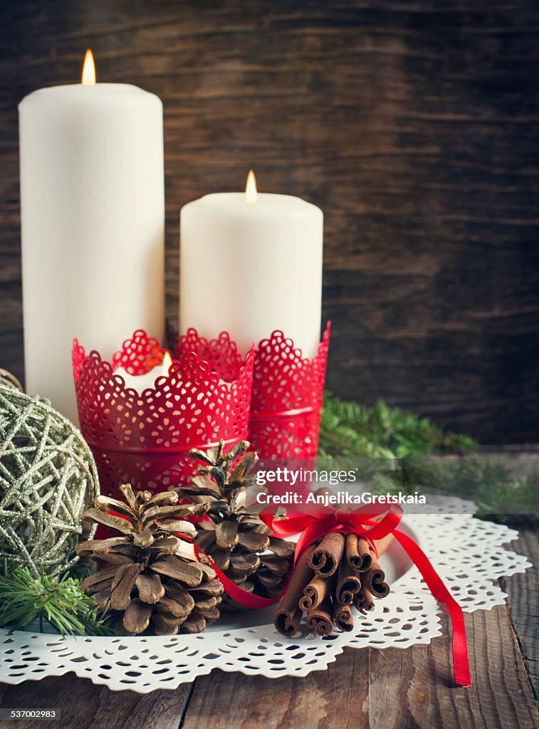 Christmas candles