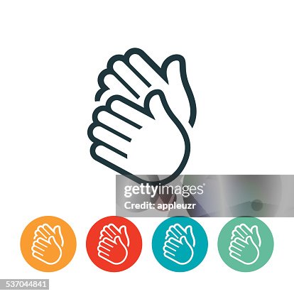 Clapping Hands Icon Clapping Hands Icon