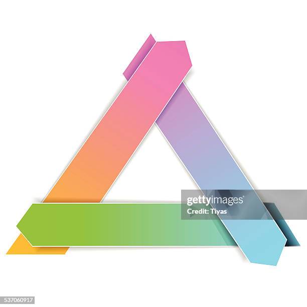 three phase flow chart - three arrows circle stock illustrations