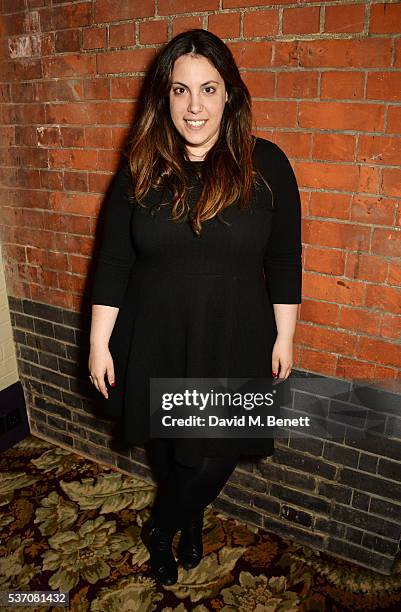 Mary Katrantzou attends the launch of the Kate Moss For Equipment x NET-A-PORTER collection at The Chiltern Firehouse on June 1, 2016 in London,...