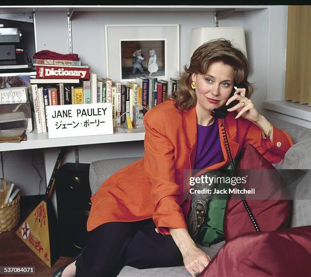 Today Show host and journalist Jane Pauley in 1990.