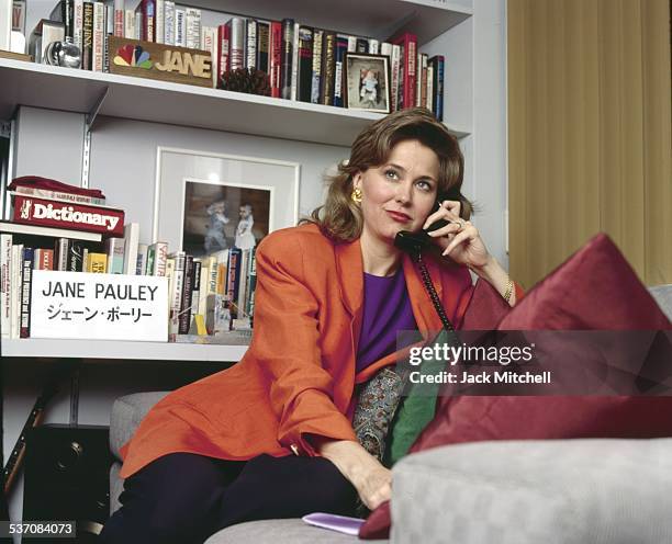 Today Show host and journalist Jane Pauley in 1990.